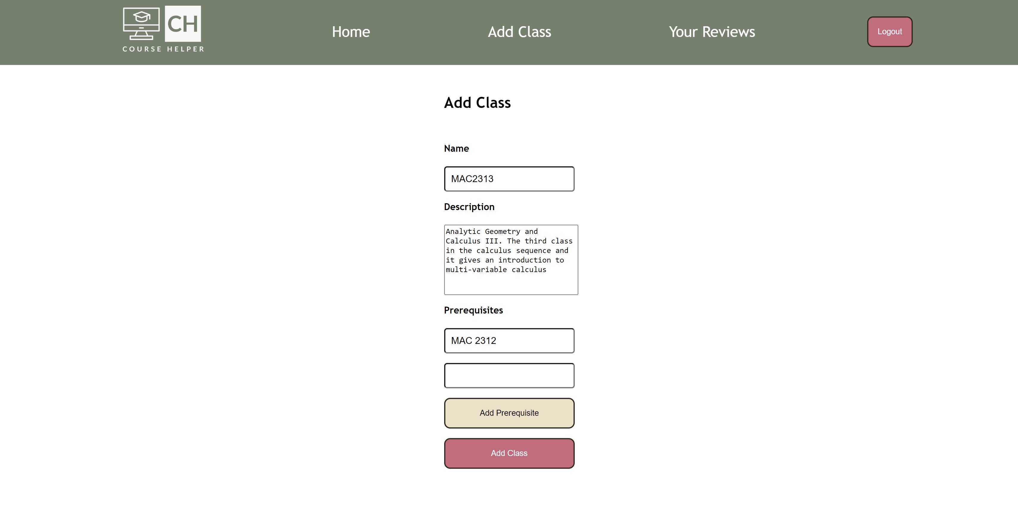 course helper website